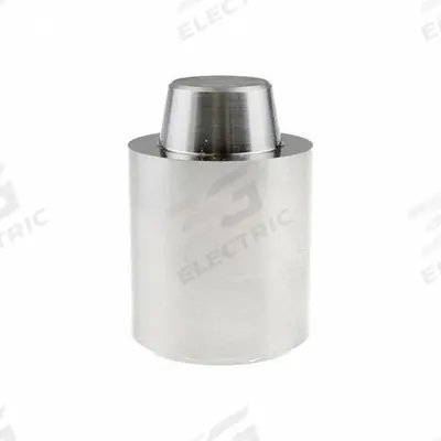 PCS Male Tapered Interlock: 0.75 in Outside Dia, 0.5 in Inside Dia, Tool Steel - Tapered Round Interlocks