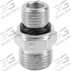 ERMETO Compression Fitting Adapter: 14 mm OD Size, M16 x 1.5 Thread Size, 800 bar Max Op Pressure (MPN GEO08SMOMDCF). Key specifications — Brand: ERMETO; Series: Ermeto DIN.