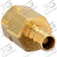 SNAP-TITE Hydraulic Quick Connect Hose Coupling: 1/4 in, Brass, 416.35 lpm Max. Flow Rate (MPN BVHN4-4FV). Key specifications — Thread Size: 1/4"-18; Seal Material: Fluorocarbon; Brand: SNAP-TITE.