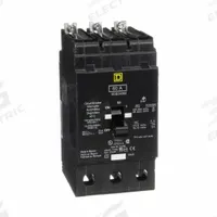 SQUARE D Miniature Circuit Breaker: 60 A, 277/480V AC, Three Phase, 18kA at 277/480V AC, 3 Poles (MPN EDB34060). Key specifications — Phase: Three; Amps: 60 A; AC Voltage Rating: 277/480V AC; Max. AIR Rating: 18kA at 277/480V AC; For Use With: Square D NF Panelboards; Brand: SQUARE D.