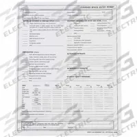 BRADY Confined Space Entry Permits: 8 1/2 in x 11 in, Black/White, Paper, For Mfr. No. 65903 (MPN 65936). Key specifications — attr565248: BRADY; attr660965: White; attr660968: Mfr. No. 65903; attr660971: Paper.