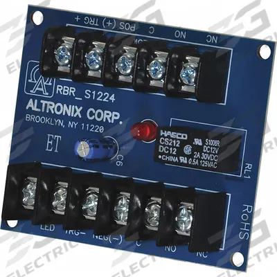 ALTRONIX Ratchet Relay 12/24VDC 20Ma DPDT: Ratchet Relay - Accessories for Power Supplies
