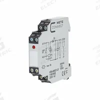 METZ CONNECT Changeover Contact: C-Logline, DIN Rail Mounting, 11061905, 6 mA Current Rating. Key specifications — Manufacturer Part Number: 11061905; Power Required: 230V AC; Product Type: Changeover Contact; Series: C-Logline.