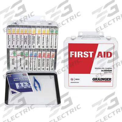 FIRST AID ONLY Burn Care Kit: 30 People Served, 171 Components - Burn Care Kits