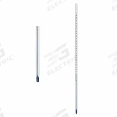 CHEMGLASS Thermometer: -20°C to 150°C, Partial Immersion, 76 mm Immersion Dp - Partial-Immersion Liquid-in-Glass Lab Thermometers