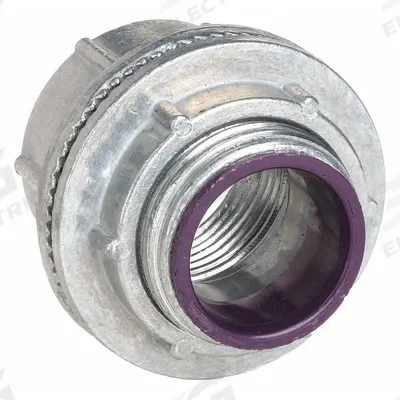 RACO Hubs (Myers) for RMC/IMC: 1 in Trade Size, 1 13/16 in Overall Lg, Zinc - Hubs (Myers) for RMC & IMC Conduit