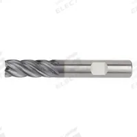 WIDIA HANITA Corner Radius End Mill: Carbide, AlTiN Coated, 5 Flute, 7 mm Mill Dia, 16 mm LOC (MPN 577C07003T)