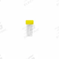 APPROVED VENDOR 5.0 mL Transport Vials with Caps: Transport, Polypropylene, 5 mL, Yellow, Natural (MPN 2403005Y60E1). Key specifications — Neck Size: 17 mm; Self-Standing: Self-Standing; Closure Color: Yellow; Brand: APPROVED VENDOR; Vial Type: Transport; Body Color: Natural; Includes Closure: Yes; Bottom Shape: Round.