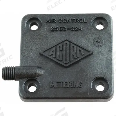 ACORN Cover Plate: Flood-Trol, Noryl, 2 3/8 in Overall Wd, 2 in Overall Ht - Cover & Bonnet Parts for Institutional Toilets