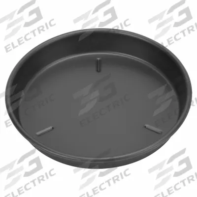 CHICAGO METALLIC Pizza Pan: 10 in Overall Dia, Aluminum, Solid, 14 ga Gauge - Pizza Pans
