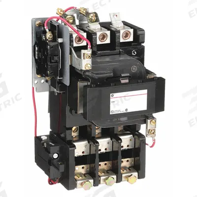 GE Magnetic Motor Starter: Non-Reversing, 3 Poles, NEMA Size 4, 135 A - Non-Reversing Starters with Thermal Overloads