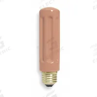 TEMPCO Tubular Socket-Mount Heater: 75 W Watt Output, 120V AC, Coral, 4-1/3 in, 1 3/8 in Dia (MPN CRT10101). Key specifications — Brand: TEMPCO; Overall Length: 4-1/3 in; For Use With: Mfr. No. CRK00016; Voltage: 120V AC; Material: Ceramic; Connection Type: E26, Medium Base; Color: Coral.