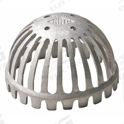 JAY R. SMITH MFG. CO Replacement Dome Strainer: Aluminum (MPN 3000DBS-2) - Dome Strainers for Floor Sinks