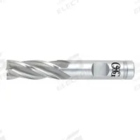 OSG Square End Mill: Cobalt, TiCN Coated, 4 Flute, 3/4" Mill Dia, 2-1/4" LOC, 4-1/2" OAL (MPN 5484108)