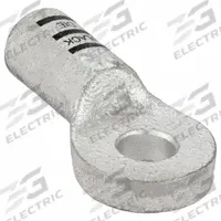 WESTWARD Lug: Crimpable Side Terminal, Crimp/Solder, Tin Plated, 1/0 ga, Black, 3/8 in Stud Size (MPN 23YZ43). Key specifications — Shape: Straight; Raised Pads: No; Lug Type: Crimpable Side Terminal; Contact Material: Tin Plated; Gauge: 1/0 ga; Stud Size: 3/8 in; Color: Black; Brand: WESTWARD.