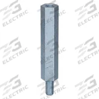 Standoff: Male x Female, M4x0.70 Thread Sz, 43 mm Lg, Hex, Steel, Zinc-Plated, 7 mm Hex Wd, 100 PK (MPN M11398.040.0035). Key specifications — Brand: APPROVED VENDOR.