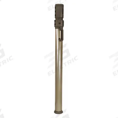 PLANO MOLDING Protective Tube Case: 106 in Overall Lg, 4 1/4 in Overall Wd, Beige - Protective Tube Cases
