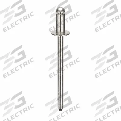 POP AVDEL Blind Rivet,1.346" L,0.122" dia,PK500: Inch, 1 11/32 in Overall Lg, 1/4 in Body Lg - Domed-Head Blind Rivets