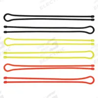 NITE IZE Gear Tie: Black/Bright Orange/Neon Yellow, 32 in Lg (MPN GTPP32-A1-R8). Key specifications — Color: Bright Orange; Brand: NITE IZE; Pack: Small Pack.