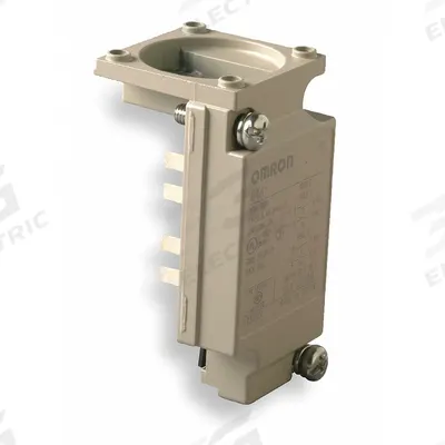 OMRON Limit Switch Box: EN50041 Body, 2 Mounting Holes, 2NO/2NC - Bodies for Limit Switches