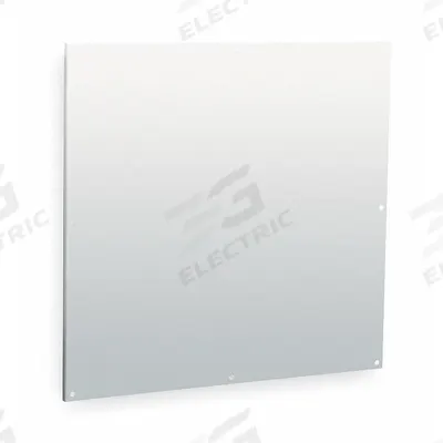 WIEGMANN Interior Panel: Back Panel Panel, 68 in Overall Ht, 68 in Overall Wd, Steel - Interior Mounting Panels