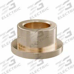 Flanged Sleeve Bearing: Bronze, SAE 841, 12 mm Bore, 18 mm OD, 12 mm Lg, -35°F to 300°F, 10 PK (MPN FFM1218-12B). Key specifications — System of Measurement: Metric; Material Grade: SAE 841; Flange Type: Flanged; Brand: OILITE.