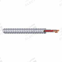 SOUTHWIRE Metal Clad Cable: 12 AWG, 2 Conductors, Copper, 250 ft, Aluminum, Std, THHN (MPN 55637701). Key specifications — Brand: SOUTHWIRE.
