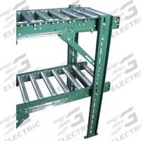 ASHLAND CONVEYOR Conveyor Support Stand: For 36 in Between Frame Wd, 3 3/4 in Min. Ht, 46 in Max. Ht (MPN HMT46B36). Key specifications — Stand Material: Steel; Color: Green; Brand: ASHLAND CONVEYOR.