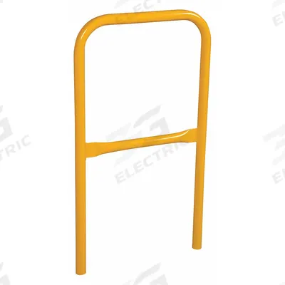 VESTIL Handrail Section: Toe Board Not Included, 2 Rail Levels, 2 ft Overall Lg - Handrail Lengths