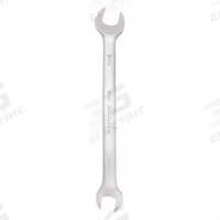 WESTWARD Open End Wrench: Alloy Steel, Satin, 3/8 in_7/16 in Head Size, 5 3/4 in Overall Lg, Std (MPN 1EYL3). Key specifications — attr309776: No; attr309781: Satin; attr309780: Alloy Steel; attr324939: WESTWARD.