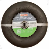 HI-RUN Tires and Wheels: 9X3.50-4 Tire Size, Lawn Mower Tire, Smooth, 300 lb Wt Capacity (MPN PL1001). Key specifications — Tire Size: 9X3.50-4; Tread Pattern: Smooth; Brand: HI-RUN.