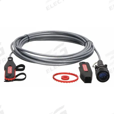 LINCOLN ELECTRIC Remote Finger Control: 25 ft Cable Lg - Wired Fingertip Controls for TIG Welders