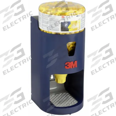 3M Ear Plug Dispensing System: Dispenser with Refill, Cylinder, 29 dB NRR - Cylinder-Shaped Earplug Dispensers & Refills