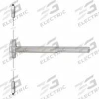 VON DUPRIN Exit Device: Chrome (MPN QEL9927NL-F 3 26D). Key specifications — attr1011838: Gray; attr1011860: Exit Device; attr1024138: Not Ligature-Resistant; attr1011837: VON DUPRIN; attr1011847: Surface Vertical Rod; attr1011858: Lever; attr1024139: Touchbar; attr1011835: No.