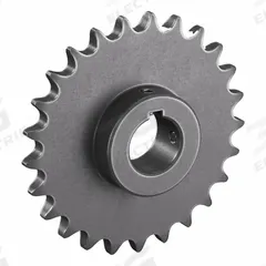 TRITAN Roller Chain Sprocket: 100, For 1 1/4 in Chain Pitch, 2 7/16 in Bore Dia, 25 Teeth, Steel (MPN 100BS25H X 2 7/16). Key specifications — Brand: TRITAN.