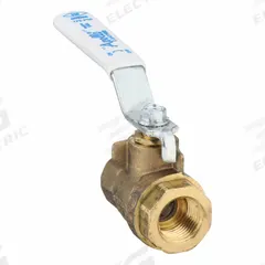 APOLLO Manual Two-Way Ball Valve: 3/8 in, Brass, Straight, FNPT x FNPT, 600 psi Max. Pressure (CWP) (MPN 77FLF10201). Key specifications — Brand: APOLLO; Handle: Lever.