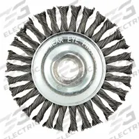 APPROVED VENDOR Wire Wheel Brush: Steel Stringer Bead, 4" Dia x 1/4" Wd, 5/8"-11 Arbor, 0.02" Fill (MPN 66252838997). Key specifications — Brand: APPROVED VENDOR.