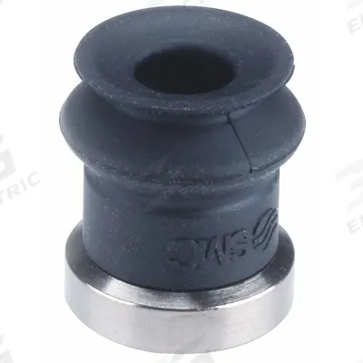 SMC Vacuum Pad: Bellows, w/o Adapter, 10 mm Pad Dia, Fluoro Rubber, Black with Green Mark - Bellows Type Automotive & Industrial Vacuum Pads