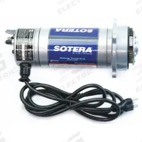 SOTERA Electric Drum Pump Motor: Corded Electric, 1/4 hp HP, 115 V AC, Steel (MPN 400G9735). Key specifications — Compatible Series: 400B; Housing Material: Steel; Brand: SOTERA; Power Source: Corded Electric; Rated Voltage: 115 V AC; Duty Cycle: 30 Minutes; Compatible Manufacturer Model Number: FR450B.