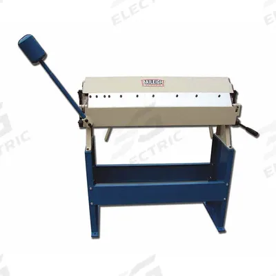 BAILEIGH INDUSTRIAL Sheet Metal Brake: Hand Lever : Top Edge Actuation + Finger - Manual Box & Pan Brakes