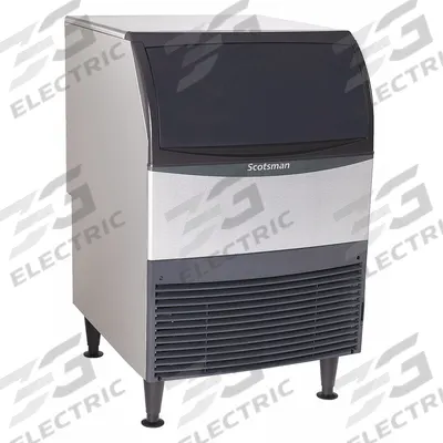 SCOTSMAN Ice Machine: Dice, 282 lb Ice per Day, Air Cooled, 39 in Ht, 24 in Wd - Undercounter Ice Machines