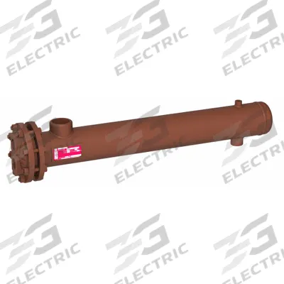 THRUSH Steam to Water Heat Exchanger: 429,000 BtuH Water Heat Dissipation, 44 gpm - U-Tube Heat Exchangers