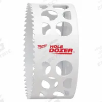 MILWAUKEE Hole Saw: 4 1/8 in Saw Dia., 3.5 Teeth per Inch, 1 5/8 in Max. Cutting Dp, Bi-Metal (MPN 49-56-9646). Key specifications — attr1098070: 3.5; attr1098087: MILWAUKEE; attr1098073: 5/8"-18.