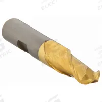 CLEVELAND Ball End Mill: High Speed Steel, TiN Coated, 2 Flute, 1/2" Mill Dia, 1" LOC, 3-1/4" OAL (MPN C39016)