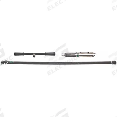 AMS Telescoping Mud Auger Kit: 2 1/4 in Overall Dia, 5 1/4 ft Overall Lg, Steel - Soil Auger Kits
