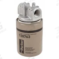 PARKER Hydraulic Spin-on Filter: 20 gpm Max. Flow, 150 psi Max. Pressure, Fiberglass (MPN 12AT110BBPCN12H). Key specifications — attr95846: Fiberglass; attr98907: PARKER; attr95844: 10.