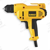 DEWALT Drill Kit: 3/8 in Chuck Size, Keyless, 2,500 RPM No Load Speed, 8 A Current, 4.1 lb Tool Wt (MPN DWD115K). Key specifications — attr1169482: DEWALT.