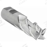 CLEVELAND Square End Mill: High Speed Steel, 4 Flute, 15/16" Mill Dia, 1-7/8" LOC, 4-1/8" OAL (MPN C33176)