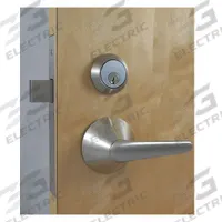 SECURITECH Door Lockset: Classroom Security Lever Locksets, Stainless Steel, ADA Compliant, SFIC (MPN LSL-M61-DB4-630-LH). Key specifications — attr1024149: Ligature-Resistant; attr1011488: SECURITECH; attr1011524: No Message; attr1011506: LSL Lever; attr1011485: Yes; attr1059461: Satin Stainless Steel : Stainless Steel.