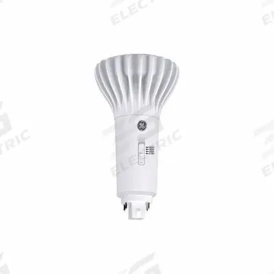 GE LAMPS Compact LED Bulb: LED, T8, 4-Pin (G24q/GX24q), 10 W_12 W_14 W Watt - Reflector (R) Lamps